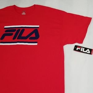 fila t shirt red